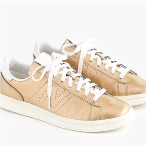 New Balance 791 J Crew Leather
Court Gold Metallic Shoe Size 9